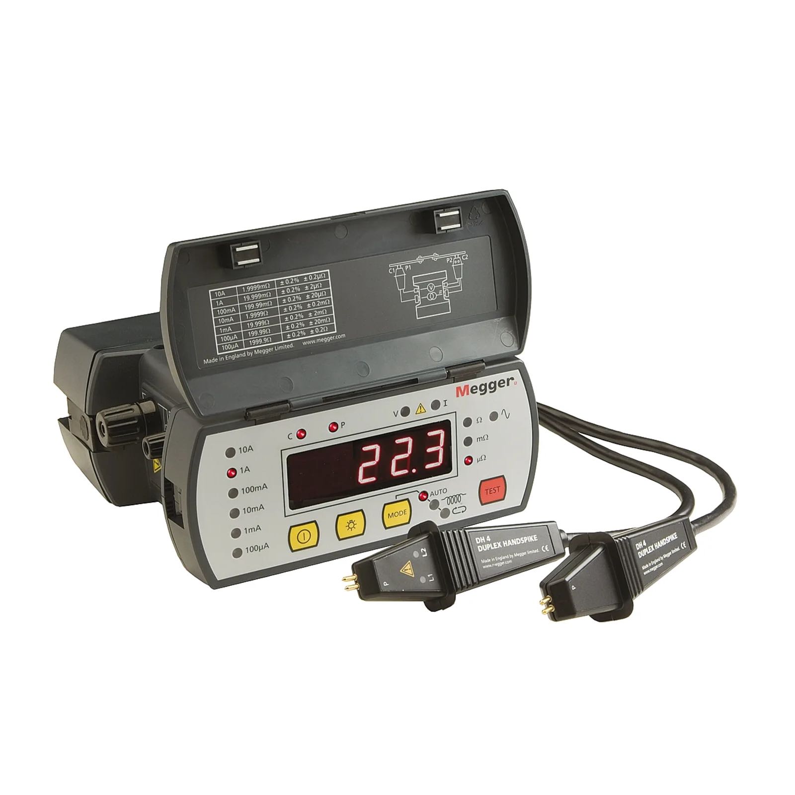 10A low resistance Ohmmeters | Megger DLRO10